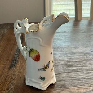 VTG Royal Crown Japan “Spring Time” 2346 Porcelain Mini Pitcher